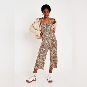 Faithfull the Brand Elsa Cheetah Print Jumpsuit